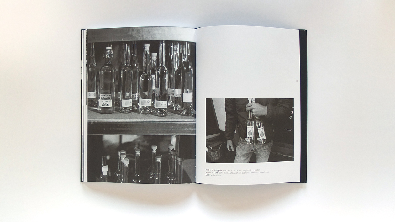 Fotobuch Schnaps und andere gute Geister von Hans Kohler Innenseiten